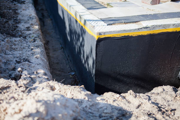 Professional Crawl Space Encapsulation technician working in Hastings, MI